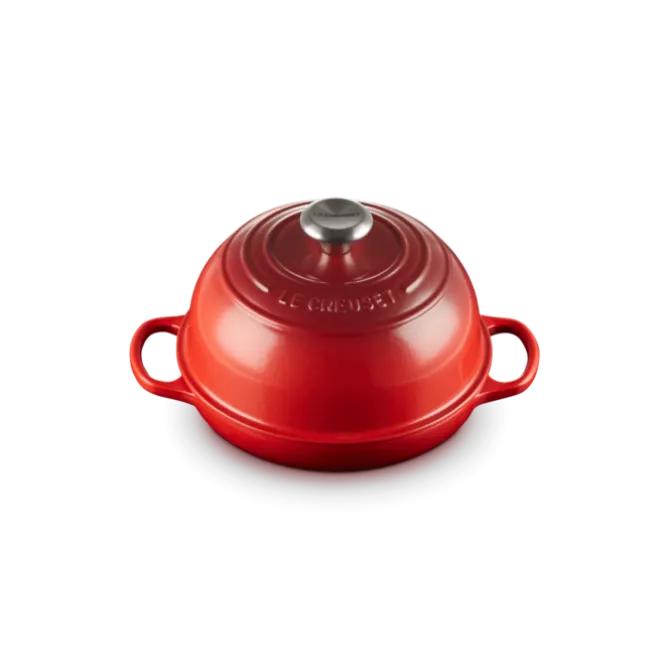 Le Creuset Signature broodpan 1,6 liter ø 24 cm gietijzer kersrood