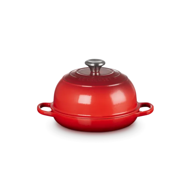 Le Creuset Signature broodpan 1,6 liter ø 24 cm gietijzer kersrood