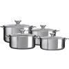 Le Creuset Signature kookpannenset rvs 4-delig