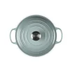 Le Creuset Signature sauteuse ø 24 cm gietijzer Sea Salt