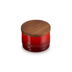 Le Creuset Signature voorraadpot 200 ml aardewerk kersrood