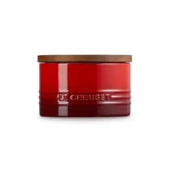 Le Creuset Signature voorraadpot 470 ml aardewerk kersrood