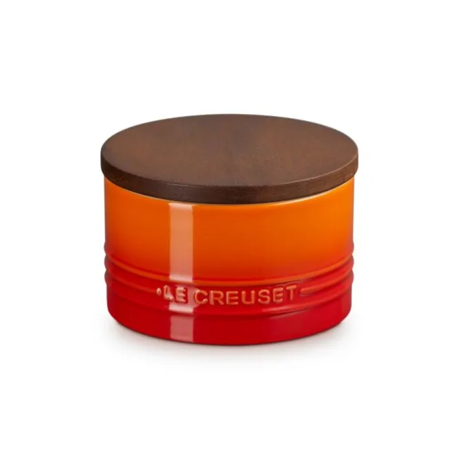 Le Creuset Signature voorraadpot 470 ml aardewerk vulcanique
