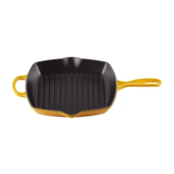 Le Creuset skillet grill vierkant 26 cm gietijzer Nectar