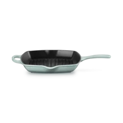 Le Creuset skillet grill vierkant 26 cm gietijzer Sea Salt