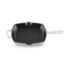 Le Creuset skillet grill vierkant 26 cm gietijzer Shell Pink