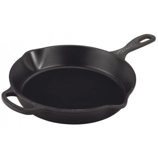 Le Creuset skillet hoge koekenpan ø 26 cm gietijzer mat zwart