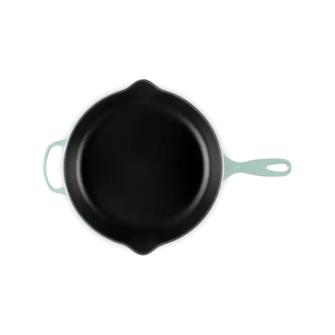 Le Creuset skillet koekenpan ø 30 cm gietijzer Sea Salt