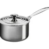 Le Creuset steelpan met deksel ø 20 cm rvs