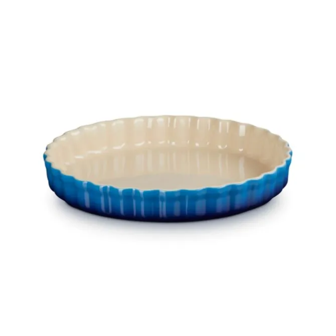 Le Creuset taartvorm ø 28 cm aardewerk Azure