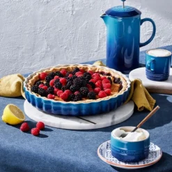 Le Creuset taartvorm ø 28 cm aardewerk Azure