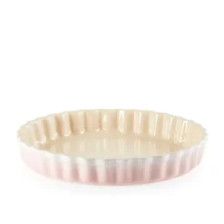 Le Creuset taartvorm ø 28 cm aardewerk Shell Pink