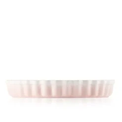 Le Creuset taartvorm ø 28 cm aardewerk Shell Pink