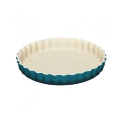 Le Creuset taartvorm ø 28 cm aardewerk Deep Teal