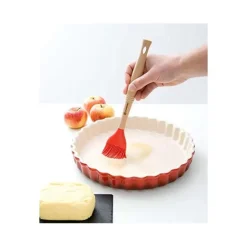 Le Creuset taartvorm ø 24 cm aardewerk vulcanique