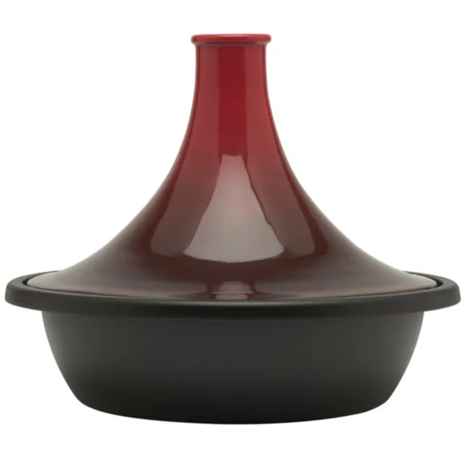 Le Creuset tajine ø 35 cm 4,5 liter gietijzer kersrood
