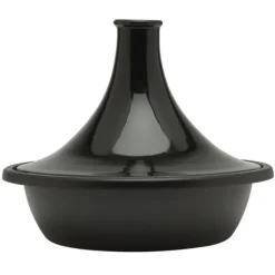 Le Creuset tajine ø 35 cm 4,5 liter gietijzer zwart