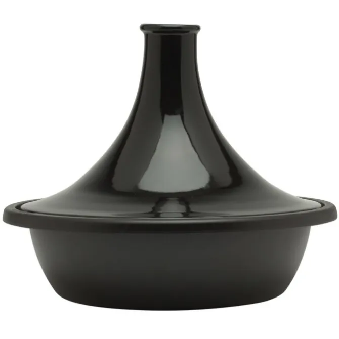 Le Creuset tajine ø 35 cm 4,5 liter gietijzer zwart