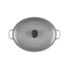 Le Creuset Tradition braadpan ovaal ø 31 cm gietijzer Mist Grey