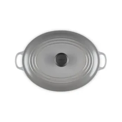 Le Creuset Tradition braadpan ovaal ø 31 cm gietijzer Mist Grey