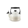 Le Creuset Tradition fluitketel 2,1 liter staal meringue