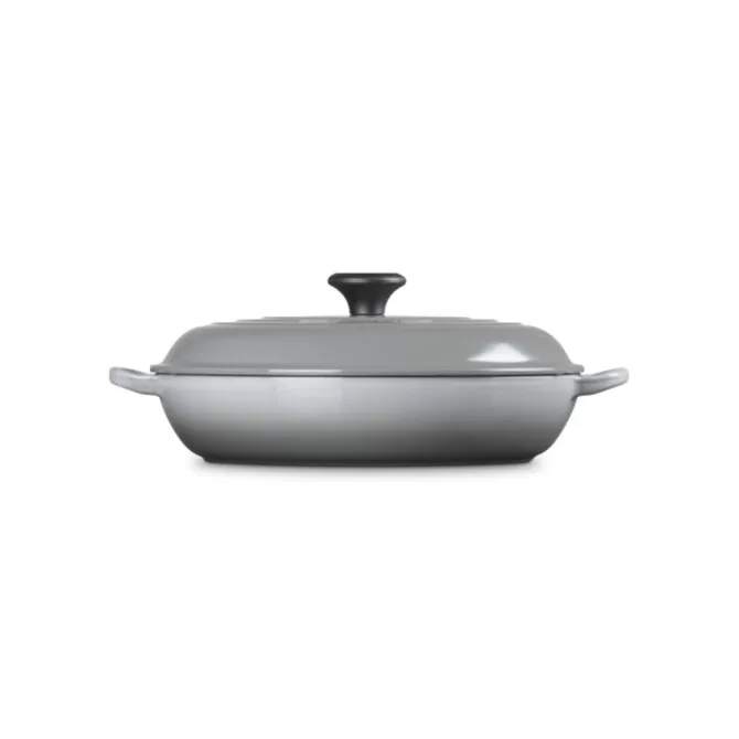 Le Creuset Tradition multifunctionele braadpan ø 30 cm gietijzer Mist Grey