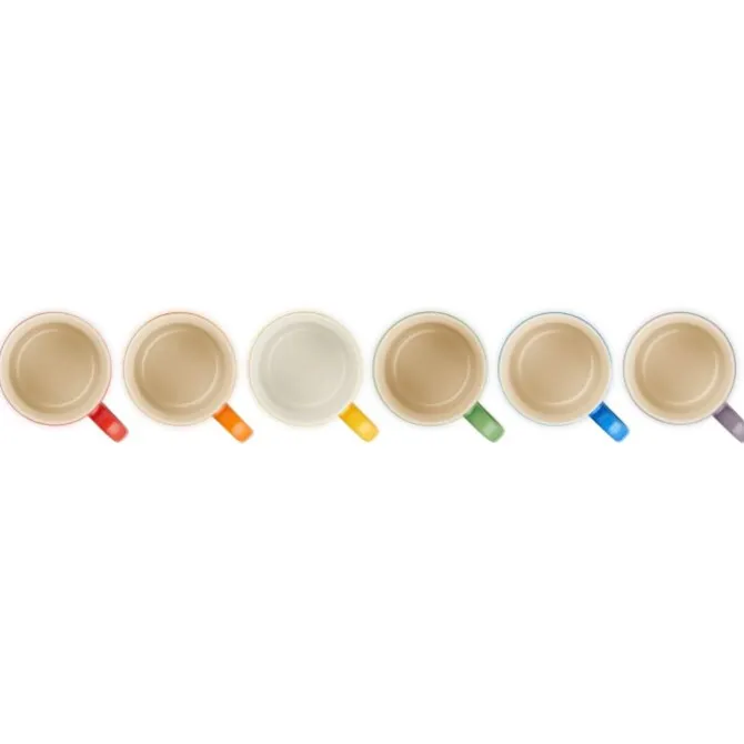 Le Creuset Vancouver koffiemok 200 ml aardewerk regenboog