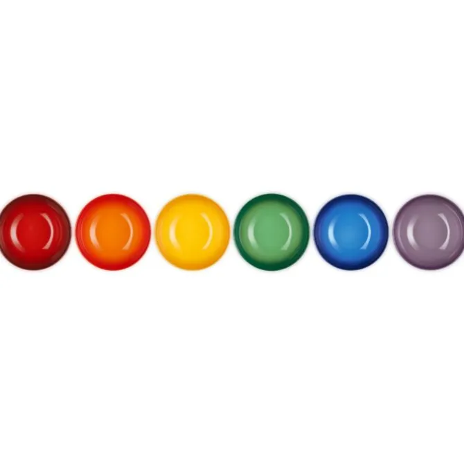 Le Creuset Vancouver ontbijtkom ø 16 cm aardewerk regenboog