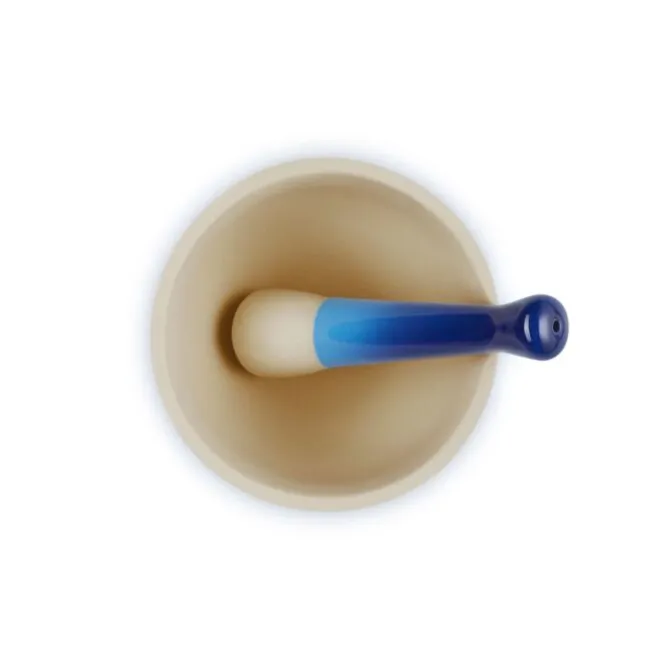Le Creuset vijzel 300 ml aardewerk Azure