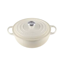 Le Creuset wok-braadpan 4,1 liter ø 26 cm gietijzer meringue