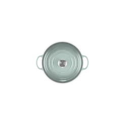 Le Creuset wok-braadpan 4,9 liter ø 28 cm gietijzer Sea Salt