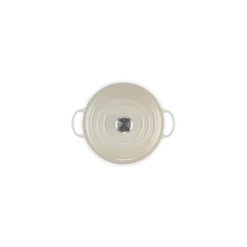 Le Creuset wok-braadpan 4,9 liter ø 28 cm gietijzer Meringue