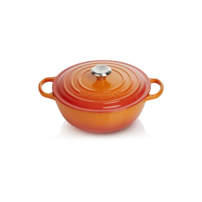 Le Creuset wok-braadpan 4,1 liter ø 26 cm gietijzer kersrood