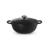 Le Creuset wok-braadpan 4,1 liter ø 26 cm gietijzer mat zwart