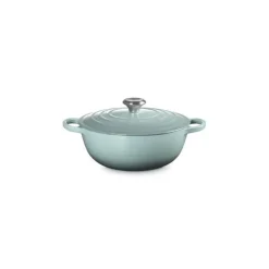 Le Creuset wok-braadpan 4,1 liter ø 26 cm gietijzer Sea Salt
