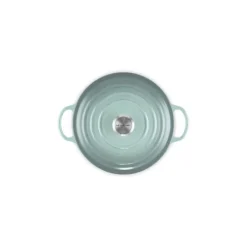 Le Creuset wok-braadpan 4,1 liter ø 26 cm gietijzer Sea Salt