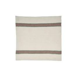 Libeco Dock theedoek 70 x 70 cm 100% linnen Green Stripe