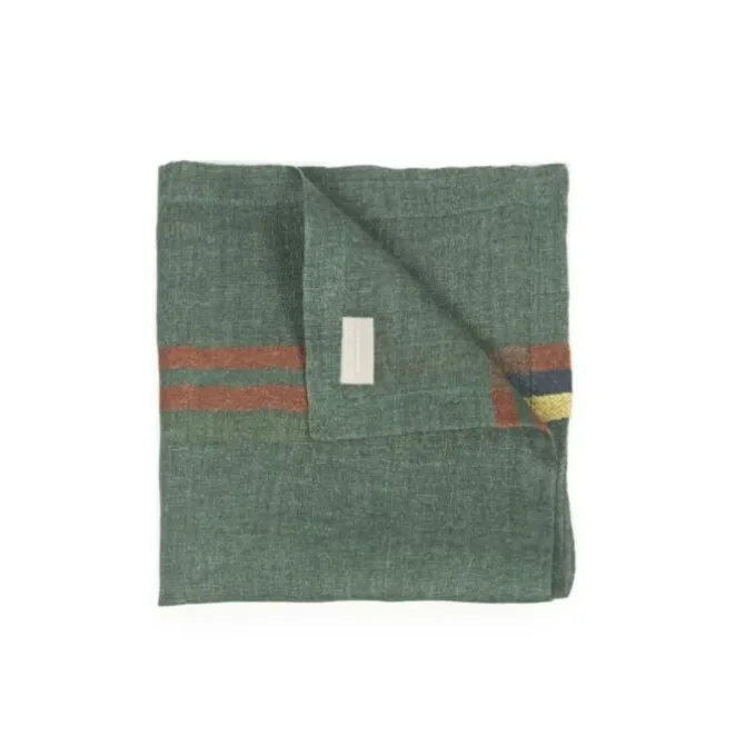 Libeco George servet 42 x 42 cm 100% linnen Stripe