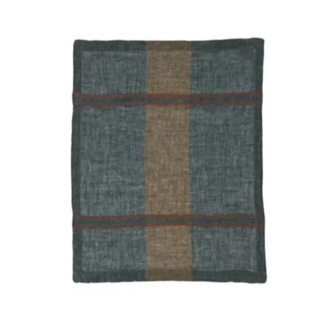Libeco Hamlet servet 42 x 42 cm 100% linnen Rusty Brown