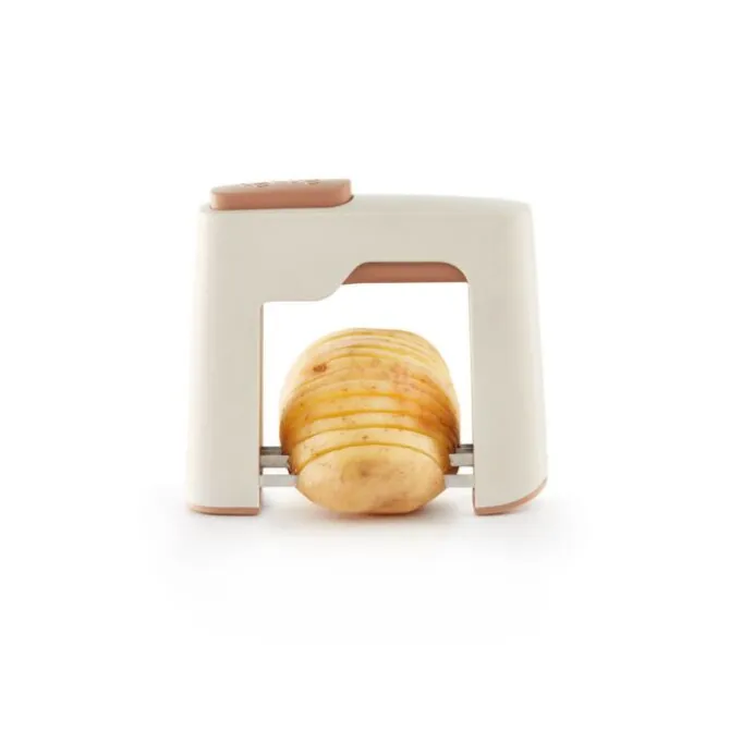 Lékué snijhulp voor hasselback aardappelen kunststof / rvs wit