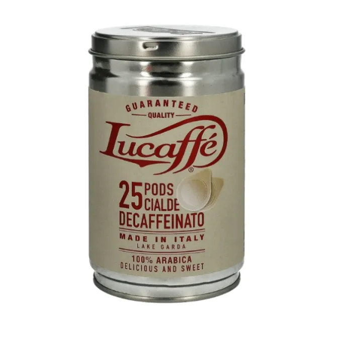 Lucaffé Decaffeinato espressoservings 25 stuks