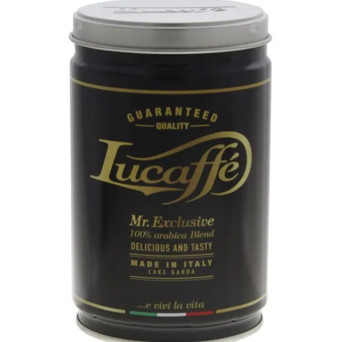 Lucaffé Mr. Exclusive 100% Arabica gemalen koffie 250 gram