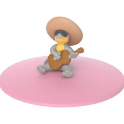 Lurch Leisure Lurch - Miguel Mariachi deksel ø 10,5 cm silicone roze