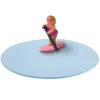 Lurch Summer Fun - Pia Paddel deksel ø 10,5 cm silicone blauw