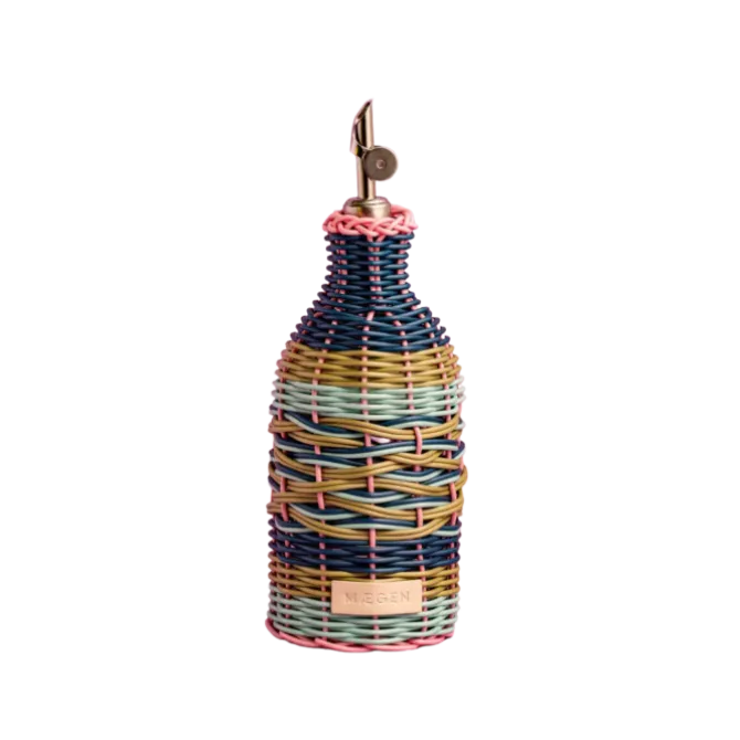 Maegen Woven oliefles 28 cm Pink/Navy