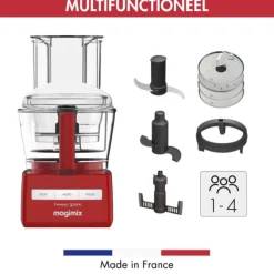 Magimix CS 3200 XL foodprocessor kunststof rood