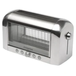 Magimix Vision broodrooster met venster rvs mat