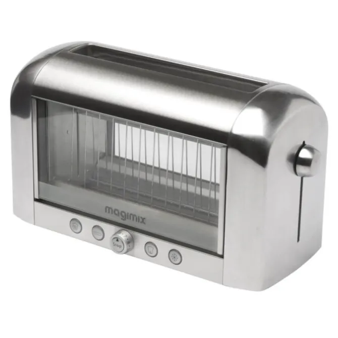 Magimix Vision broodrooster met venster rvs mat