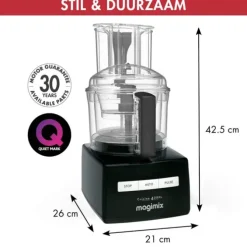 Magimix 4200 XL foodprocessor kunststof zwart