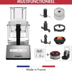 Magimix 5200 XL Premium foodprocessor kunststof mat chroom